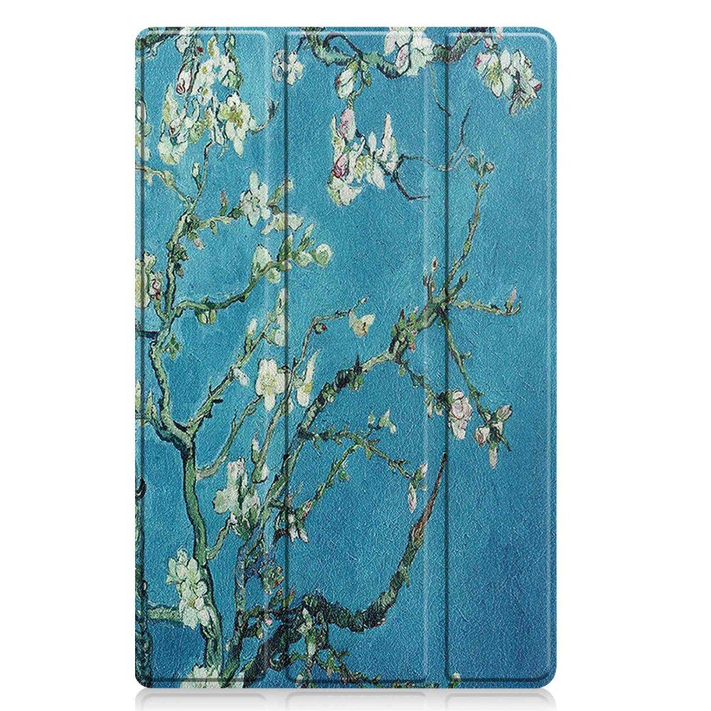 Lenovo M10 Plus (3rd gen) Tri-fold Hoesje Kersenbloemen