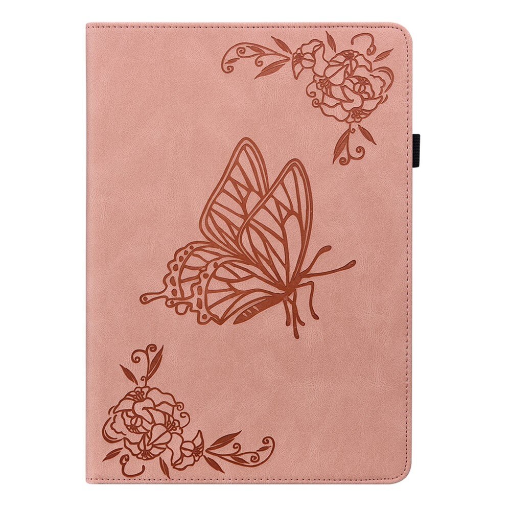  Lenovo Tab M10 Plus (3rd gen) Leren vlinderhoesje Roze