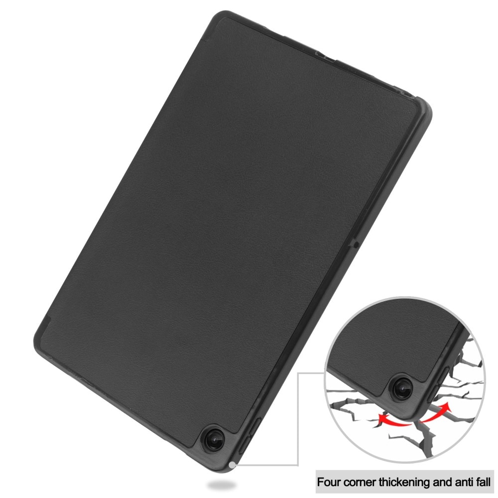  Lenovo Tab M10 Plus (3rd gen) Tri-fold met Penhouder Zwart