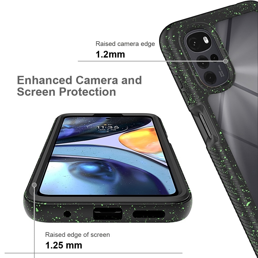 Motorola Moto G22 Full Protection Case Zwart