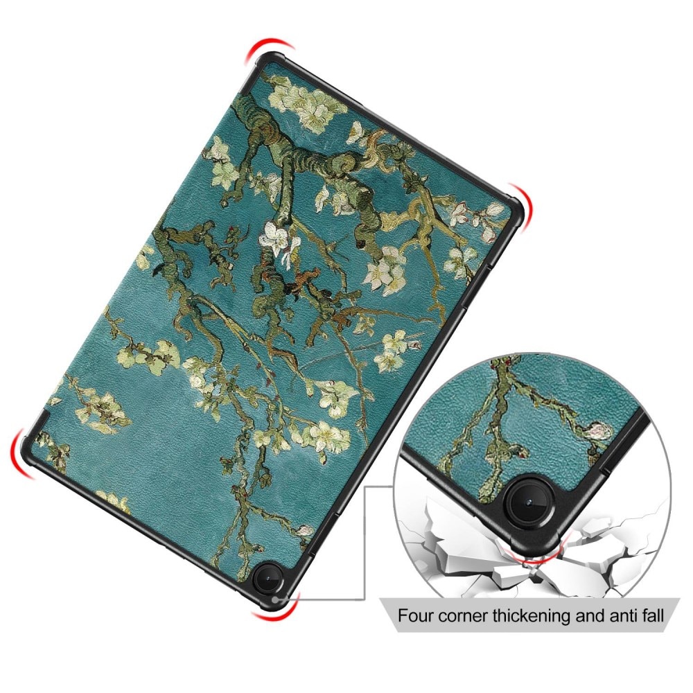 Lenovo Tab M10 (3rd gen) Tri-fold Hoesje Kersenbloemen