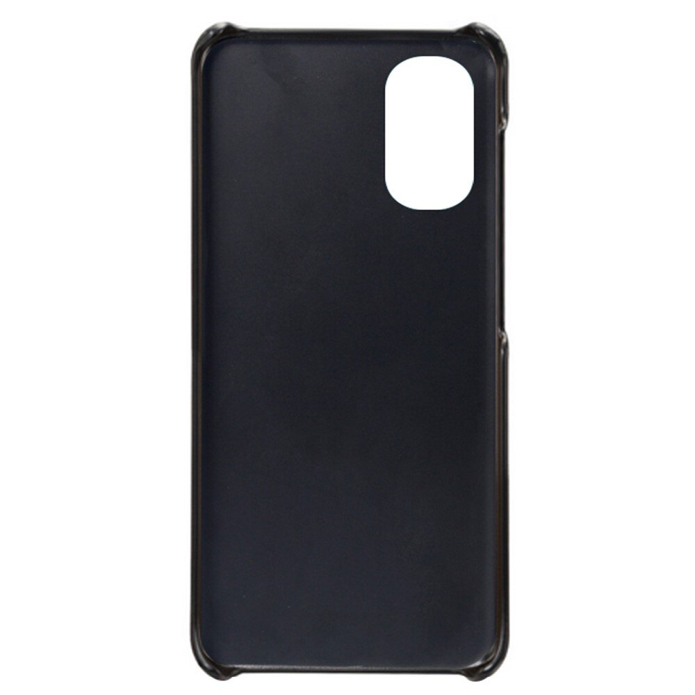 Cards Slots Case Motorola Moto E32 Zwart