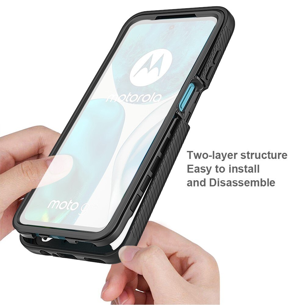 Motorola Moto G52 Full Protection Case Zwart