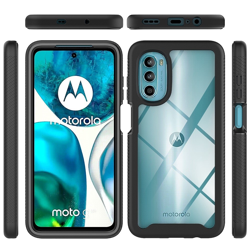 Motorola Moto G52 Full Protection Case Zwart