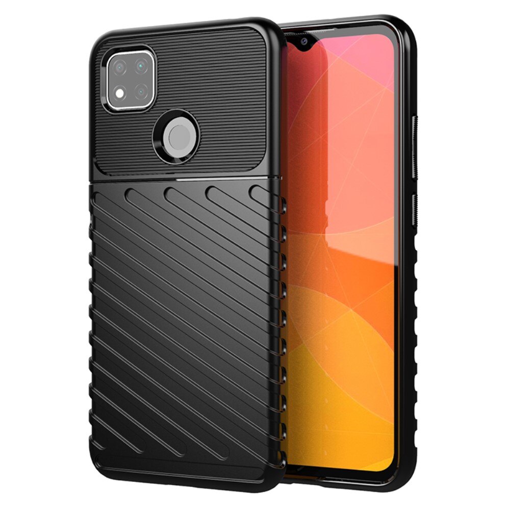 Xiaomi Redmi 9C Thunder TPU Case Zwart