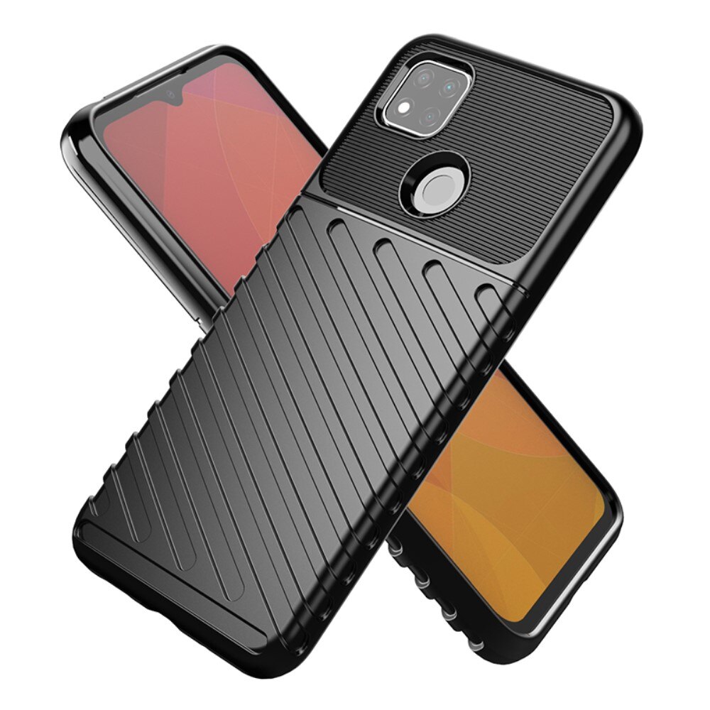 Xiaomi Redmi 9C Thunder TPU Case Zwart