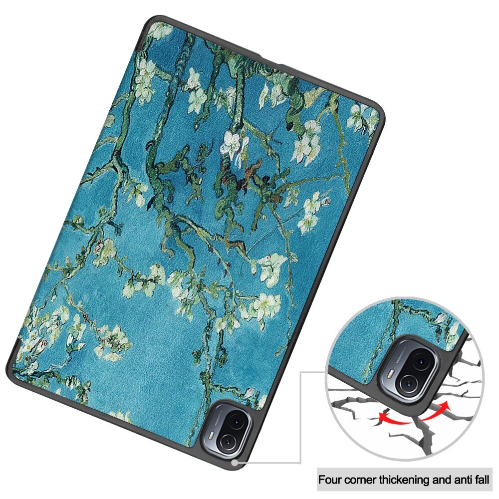 Xiaomi Pad 5 Tri-fold Hoesje Kersenbloemen