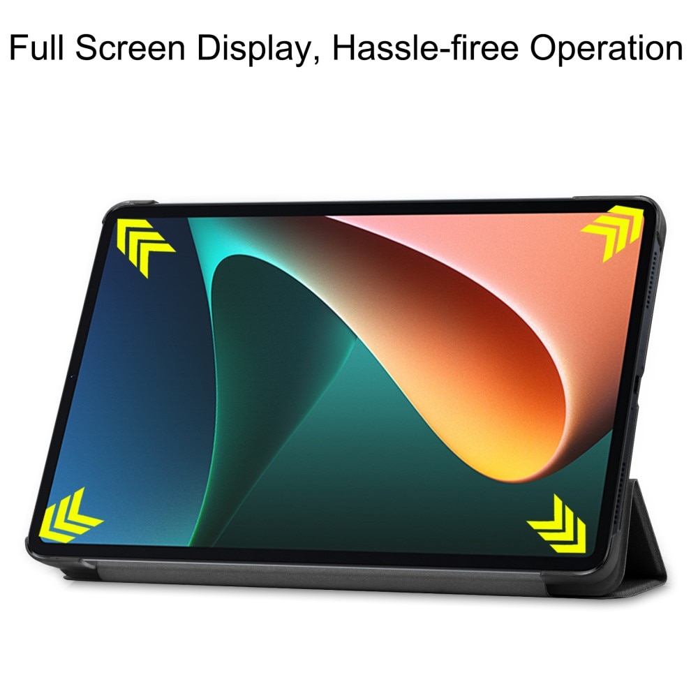 Xiaomi Pad 5 Tri-fold Hoesje Zwart