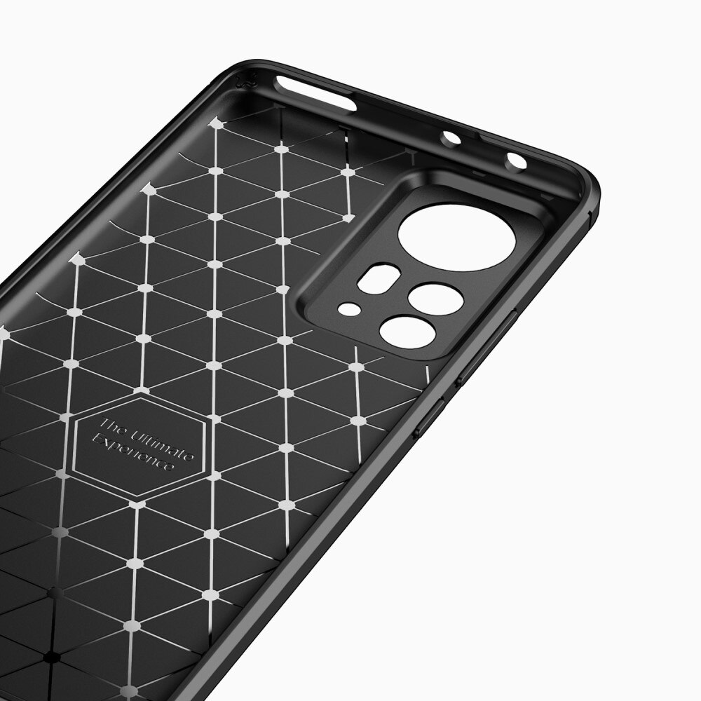Hoesje TPU Brushed Xiaomi 12 Pro Zwart