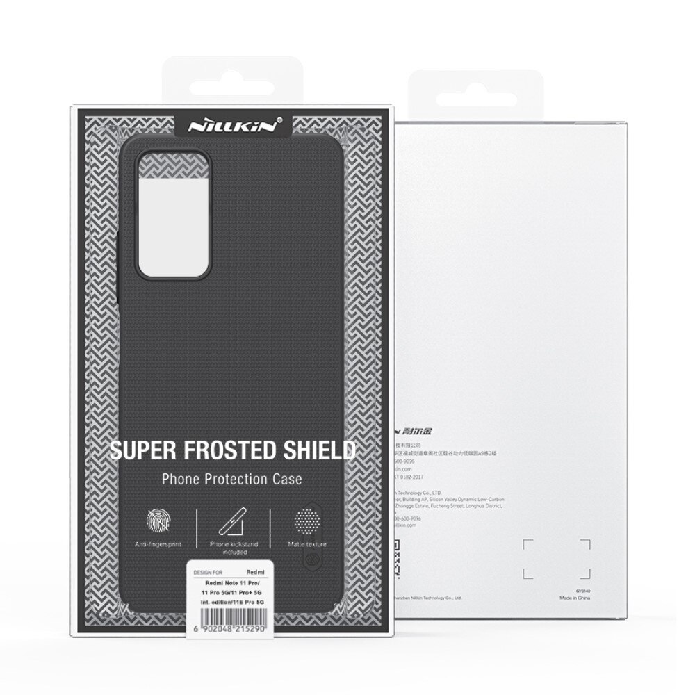 Super Frosted Shield Xiaomi Redmi Note 11 Pro Zwart