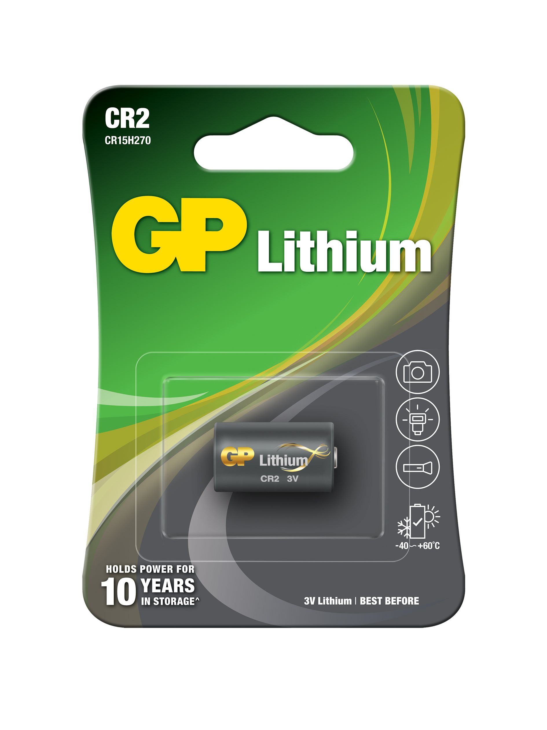 Lithium Batterij  CR2