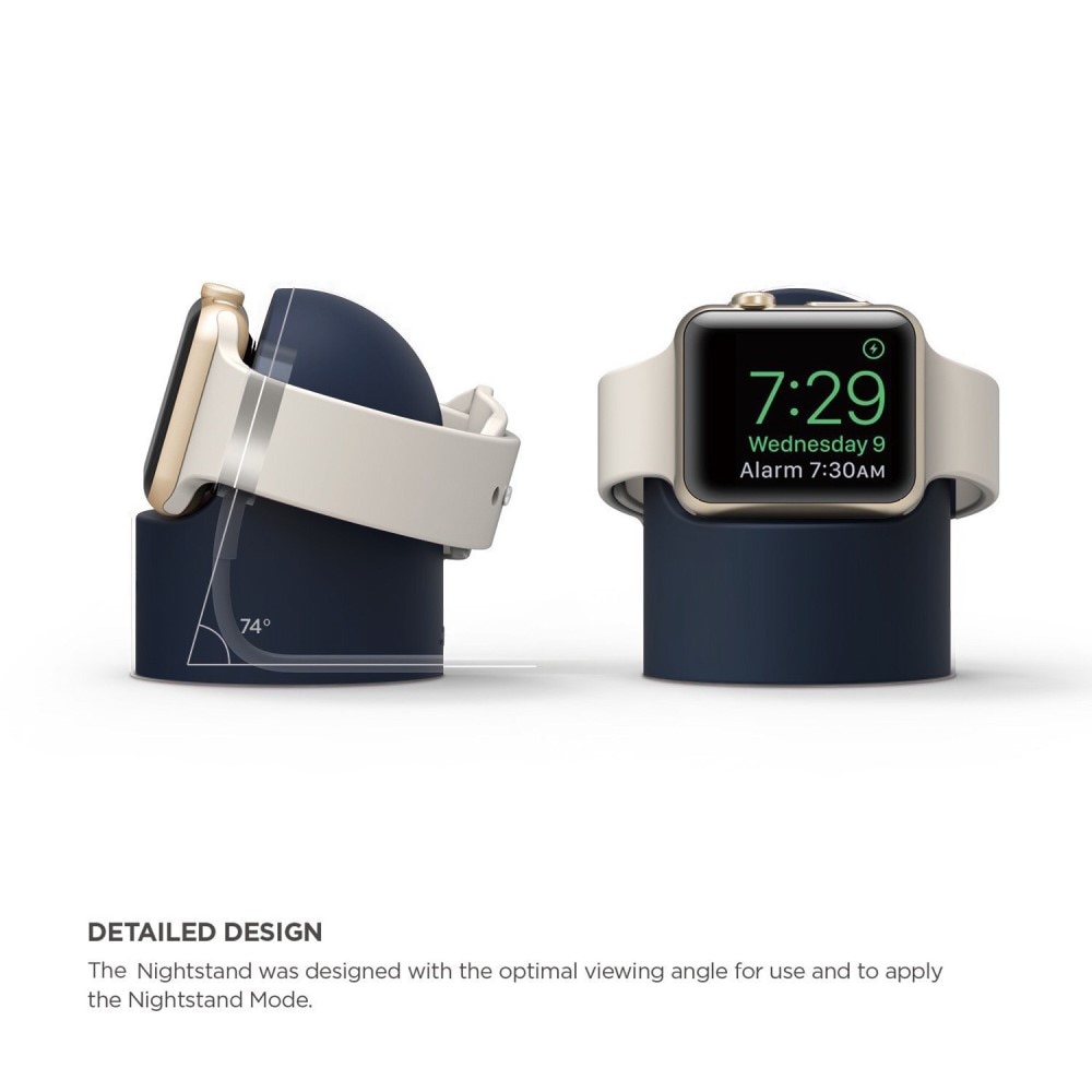 Apple Watch Oplaadstandaard donkerblauw