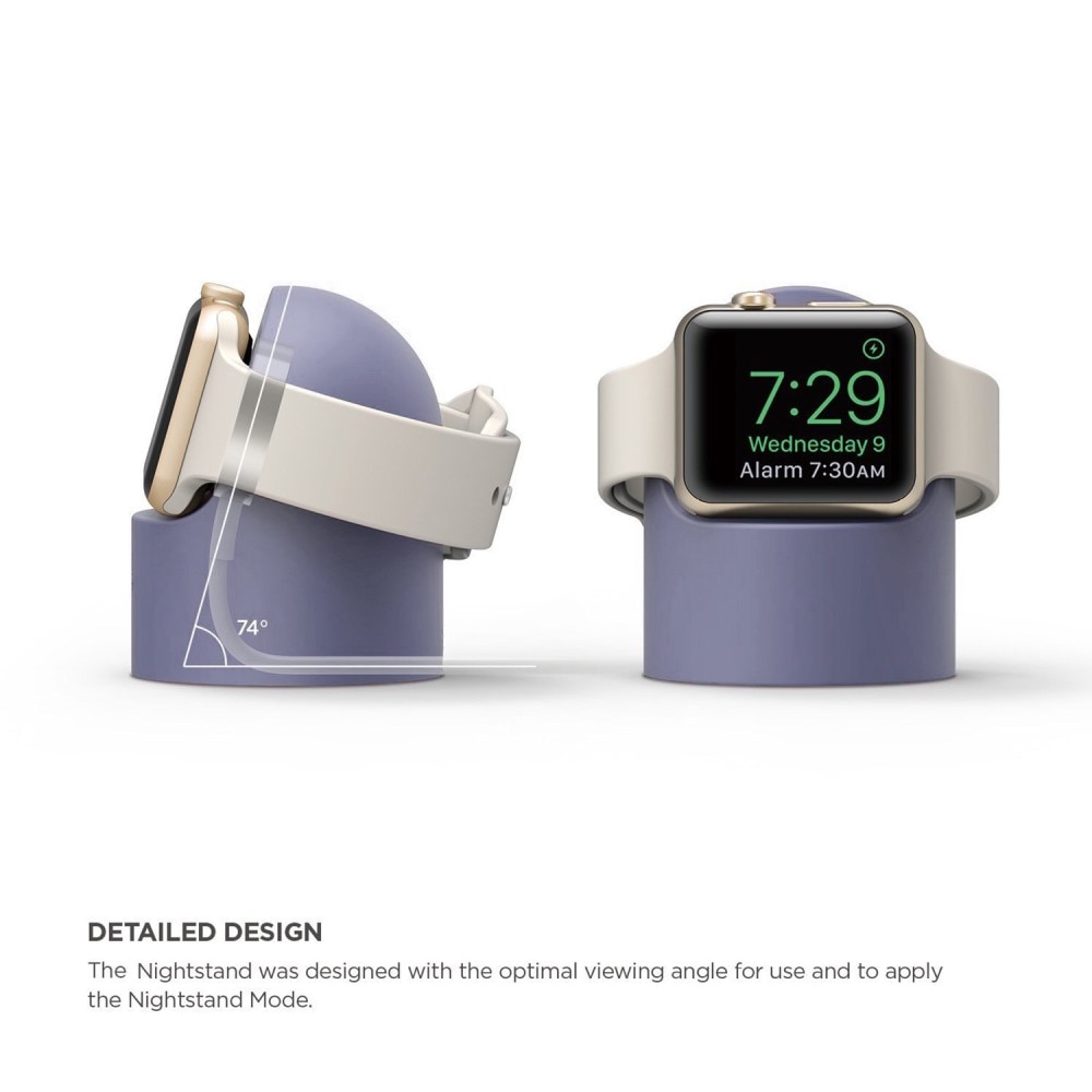 Apple Watch Oplaadstandaard lichtblauw