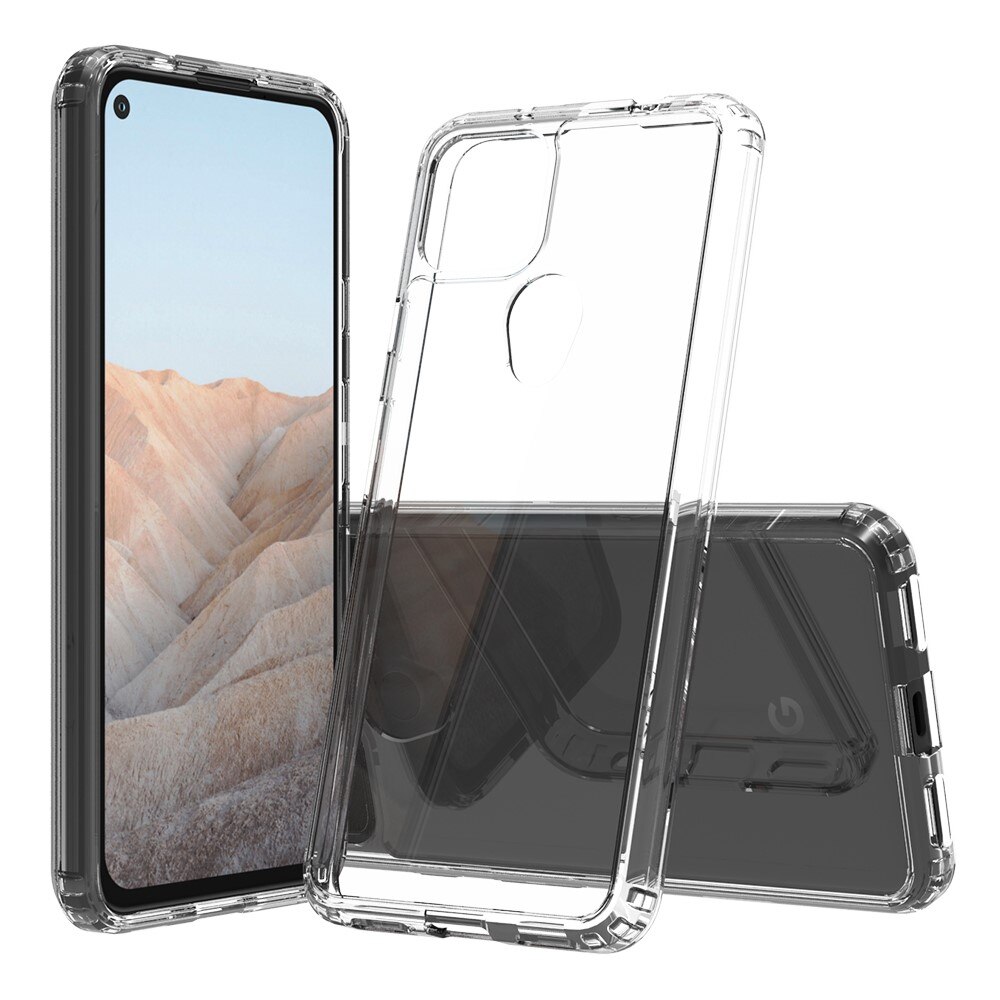 Crystal Hybrid Case Google Pixel 5a transparant