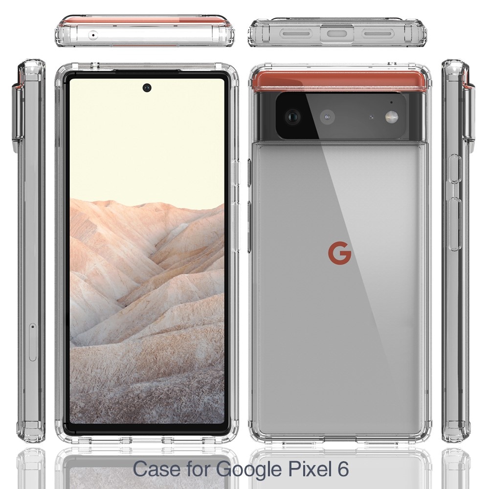 Crystal Hybrid Case Google Pixel 6 transparant