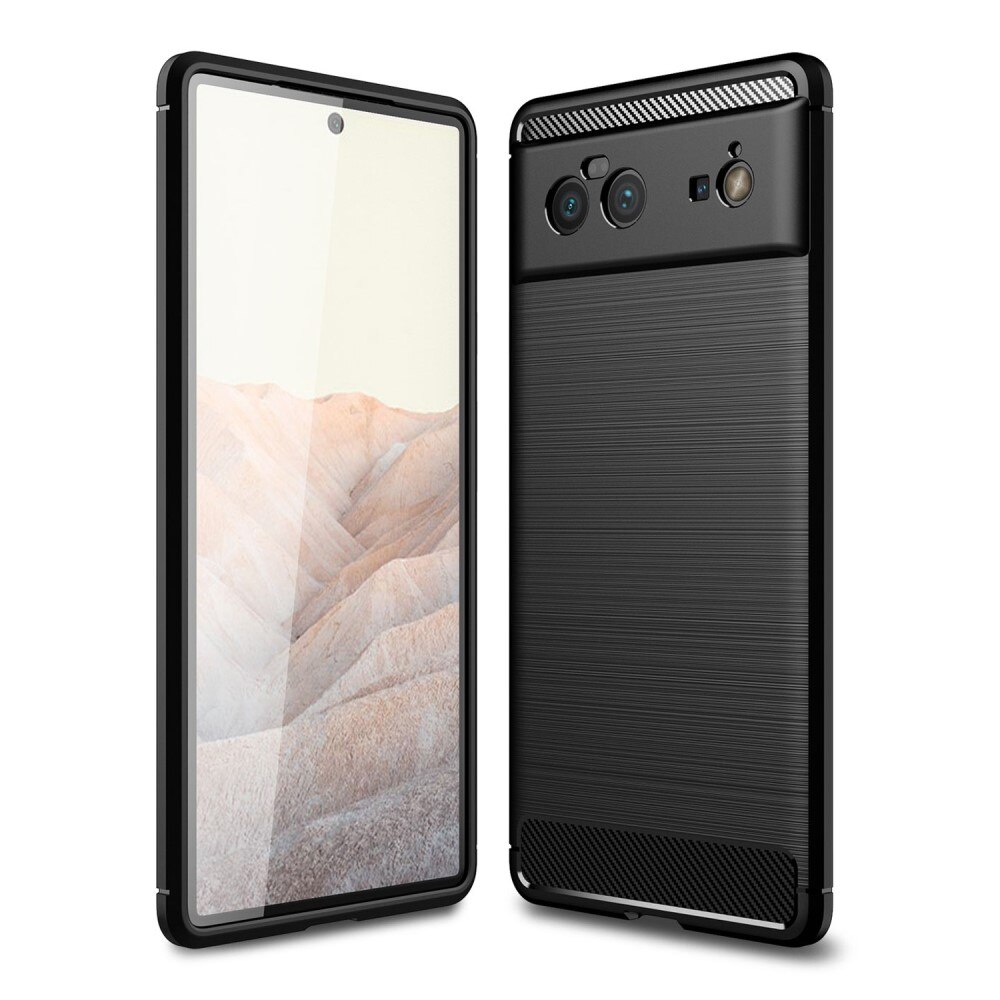 Brushed TPU Case Google Pixel 6 Pro Zwart