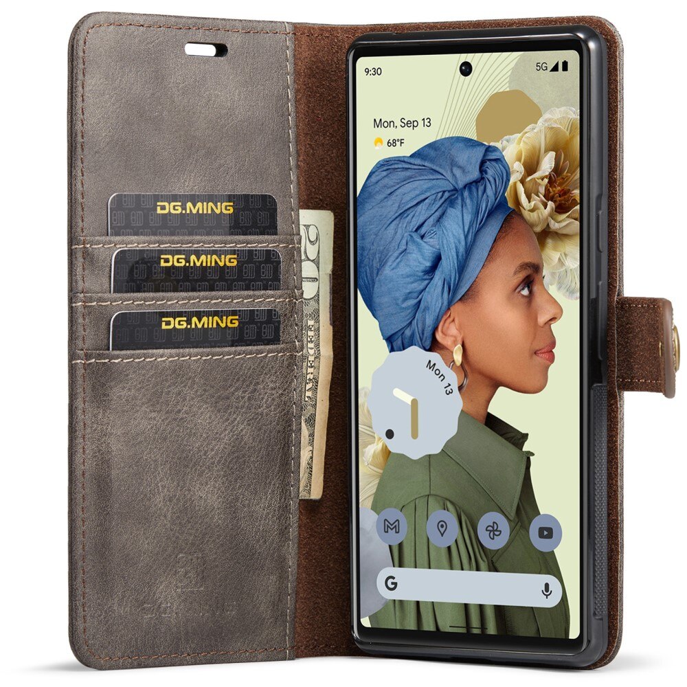 Magnet Wallet Google Pixel 6 Pro Brown