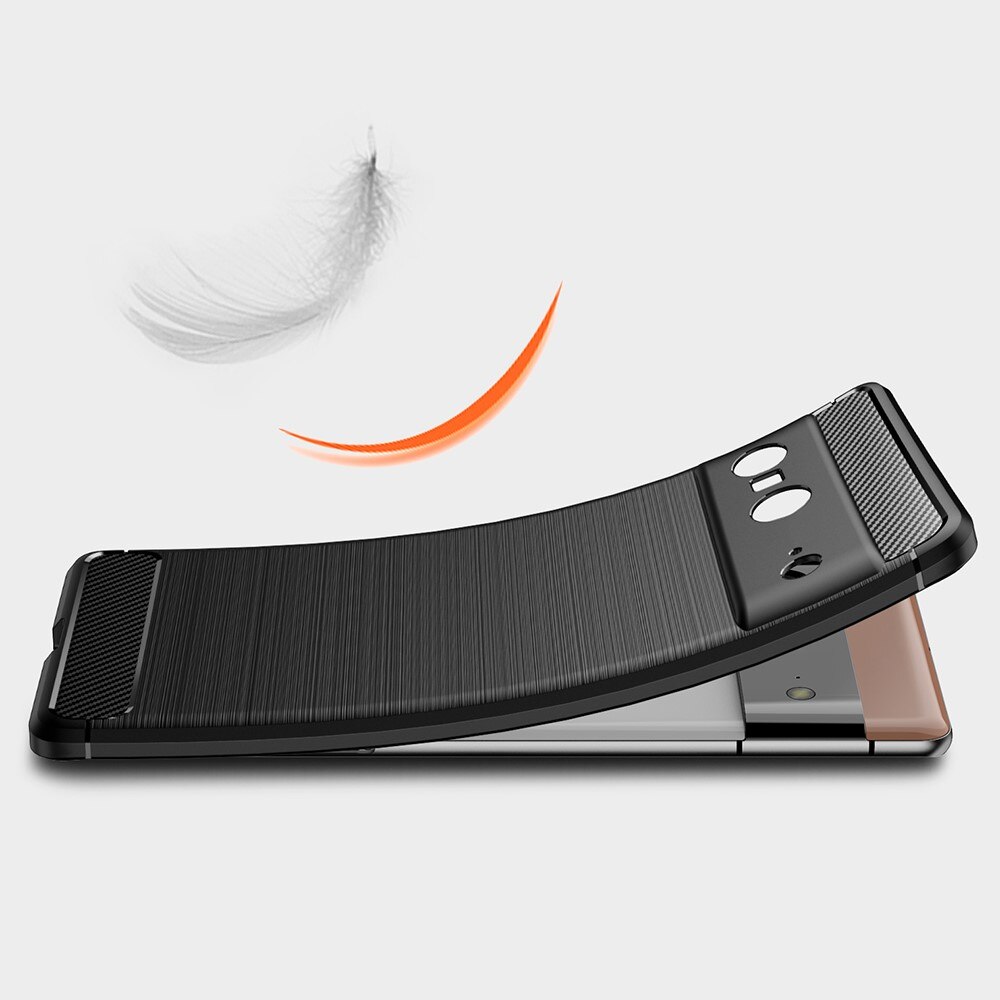 Hoesje TPU Brushed Google Pixel 7 Zwart