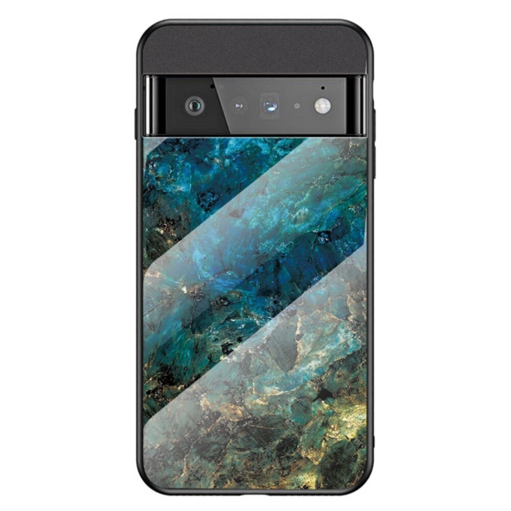 Google Pixel 7 Hoesje Gehard Glas emerald