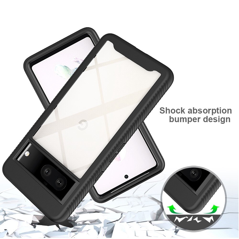 Google Pixel 7 Full Cover Case Zwart