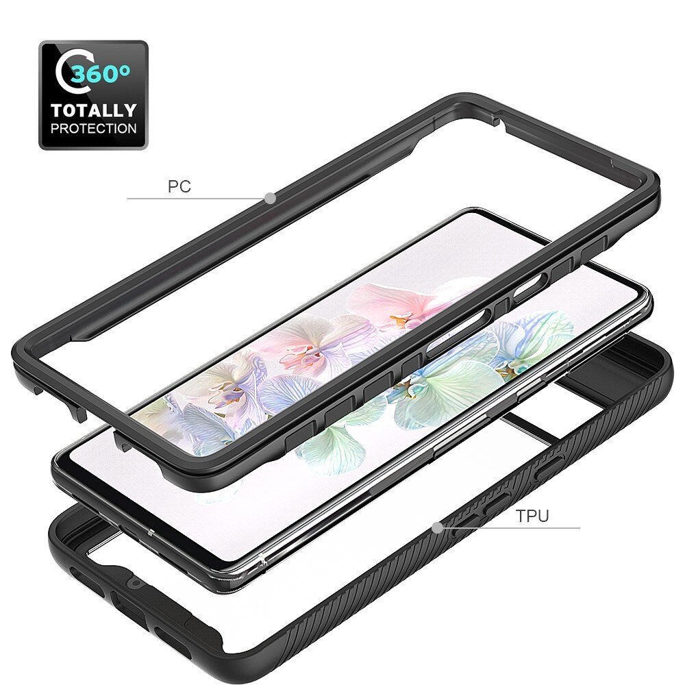 Google Pixel 7 Full Cover Case Zwart