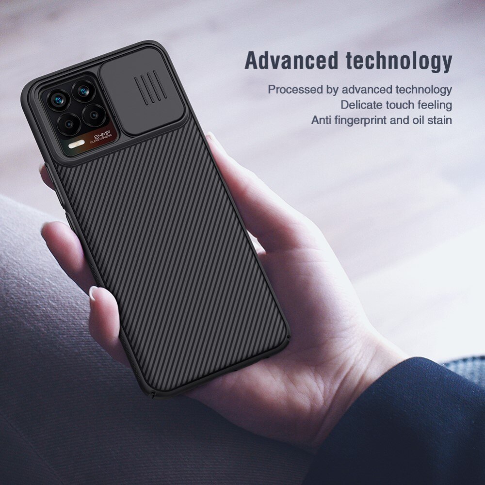 CamShield Case Realme 8/8 Pro Zwart