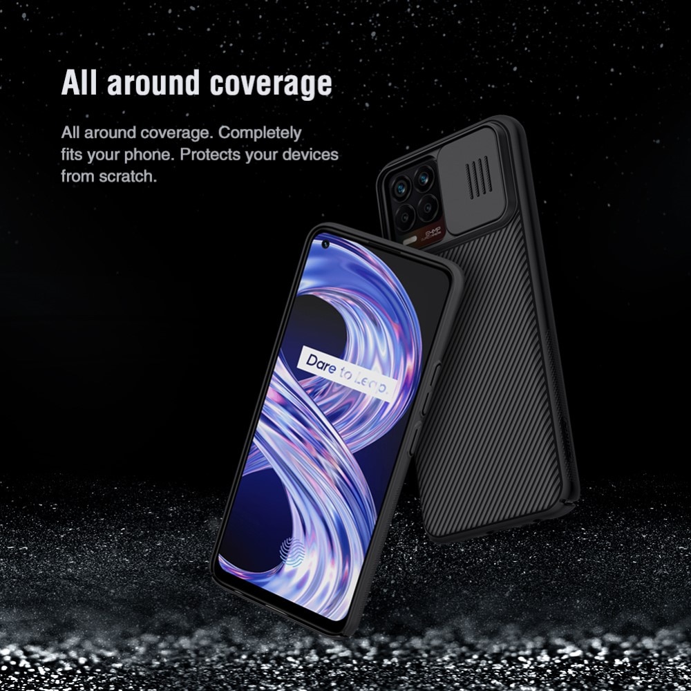 CamShield Case Realme 8/8 Pro Zwart