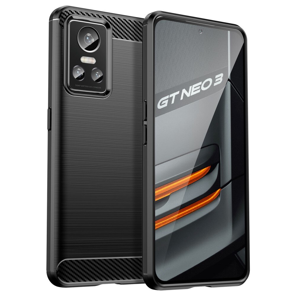 Brushed TPU Case Realme GT Neo 3 Zwart