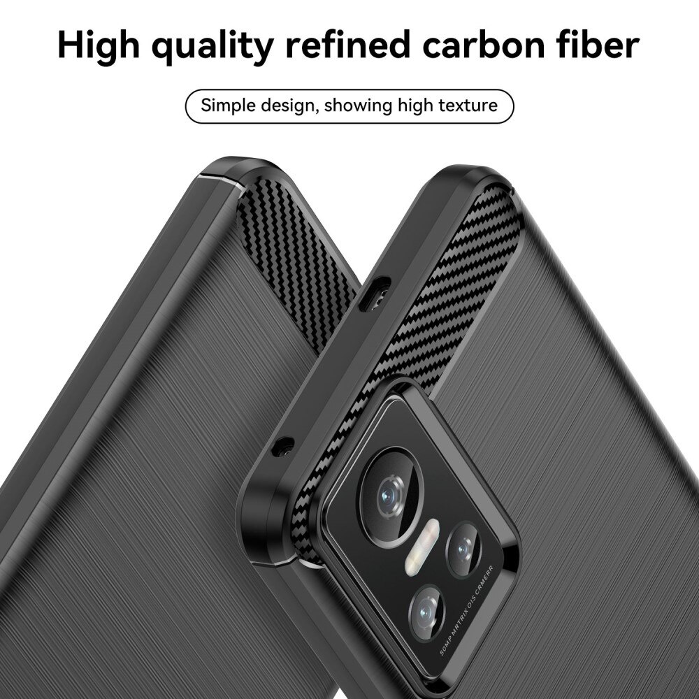 Hoesje TPU Brushed Realme GT Neo 3 Zwart