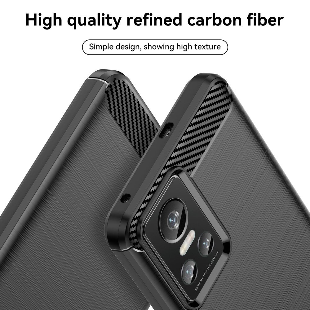 Brushed TPU Case Realme GT Neo 3 Zwart