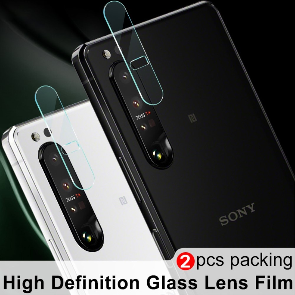 2-pack Gehard Glas Camera Protector Sony Xperia 1 III