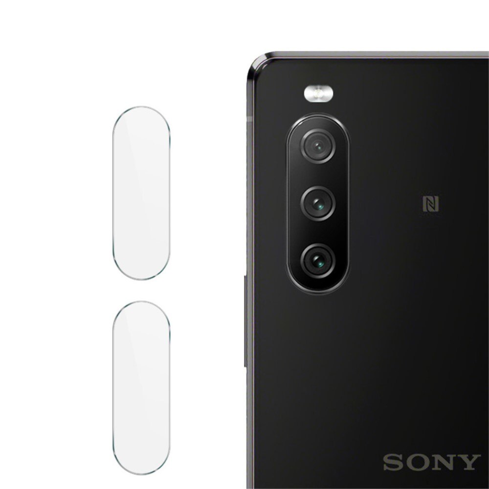 2-pack Gehard Glas Camera Protector Sony Xperia 10 III