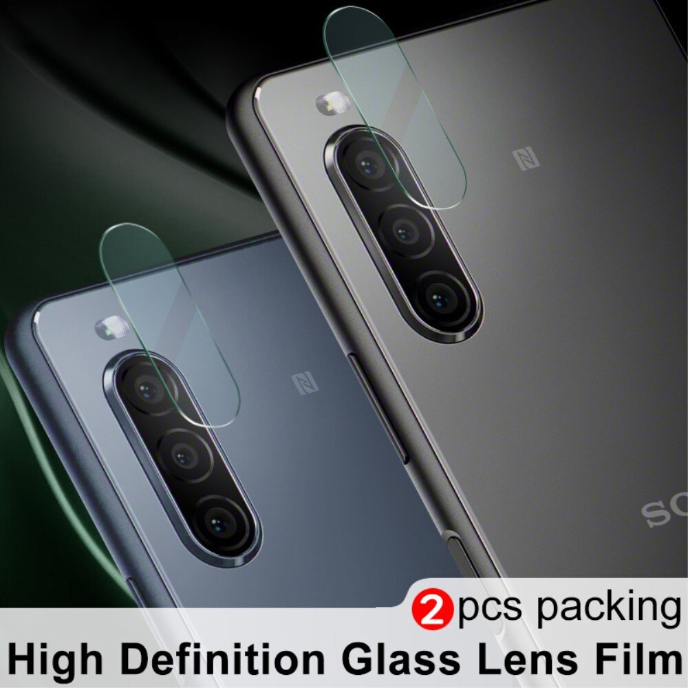 2-pack Gehard Glas Camera Protector Sony Xperia 10 III