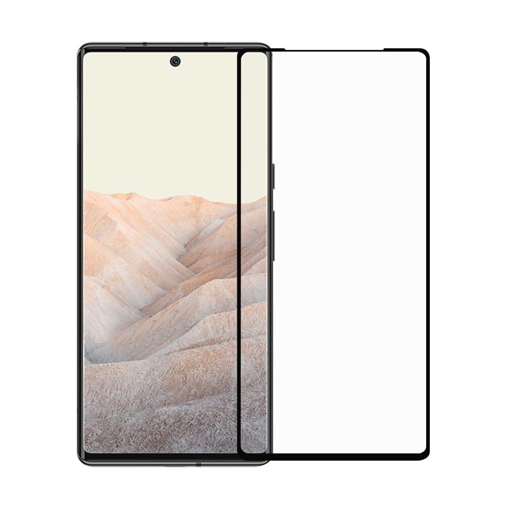 Google Pixel 6 Full-cover Gehard Glas Zwart
