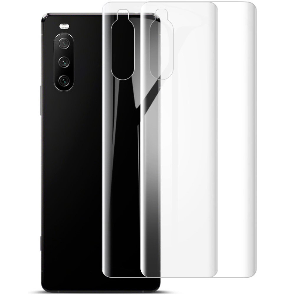 2-pack Hydrogel Film Achterkant Sony Xperia 10 III