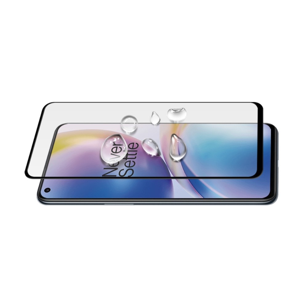 Full-cover Gehard Glas OnePlus Nord 2 5G Zwart