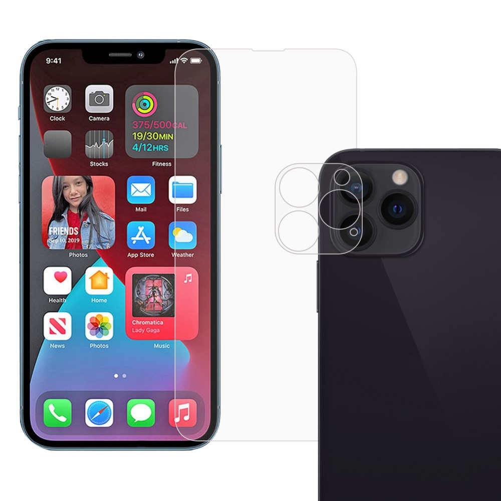 iPhone 13 Pro Gehard Glas Screenprotector & Camera Protector