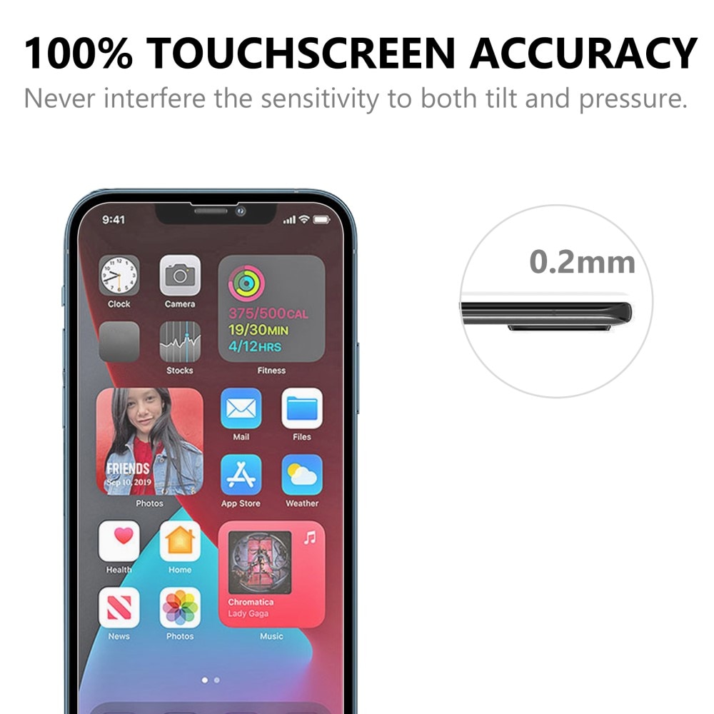 iPhone 13 Pro Gehard Glas Screenprotector & Camera Protector