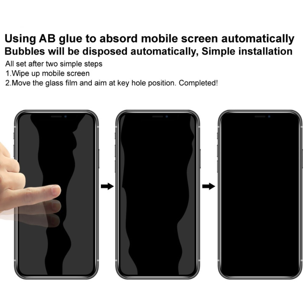 iPhone 13 Pro Full-cover Privacy Screenprotector