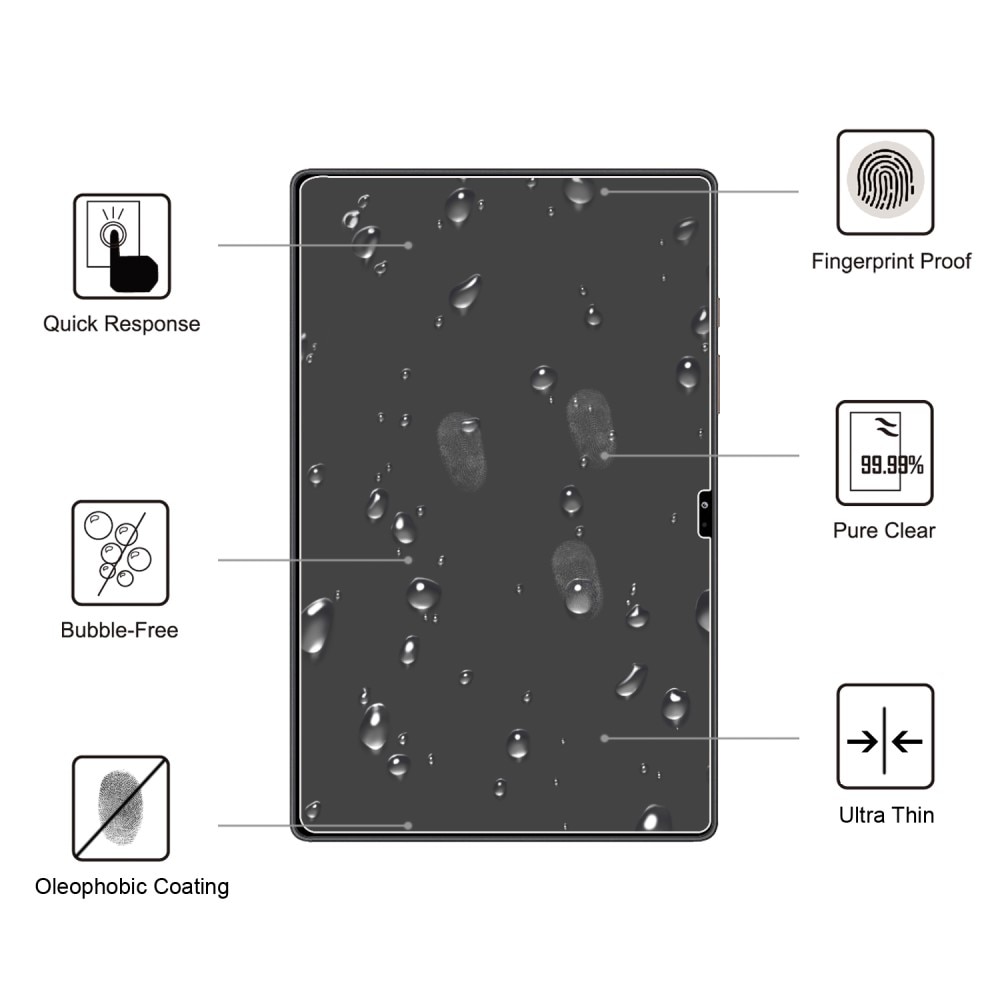 Samsung Galaxy Tab A8 10.5 Gehard Glas 0.3mm Screenprotector