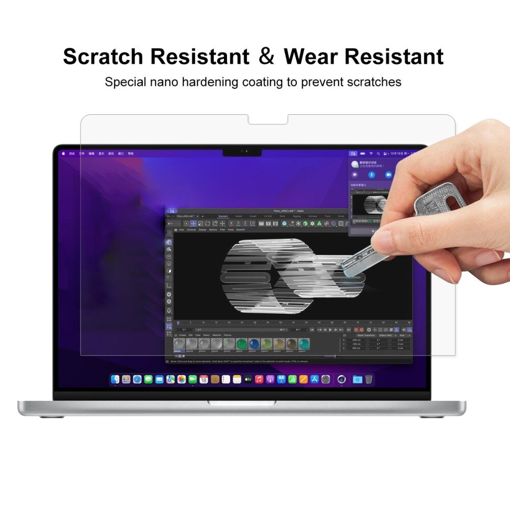 Screenprotector Macbook Pro 14.2 2021