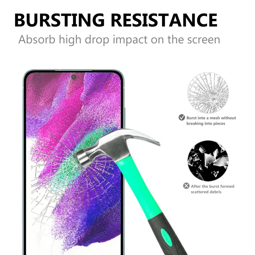 Samsung Galaxy S22 Full-cover Gehard Glas Zwart