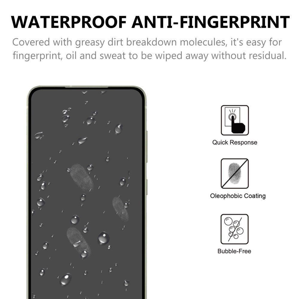 Samsung Galaxy S22 Plus Full-cover Gehard Glas Zwart