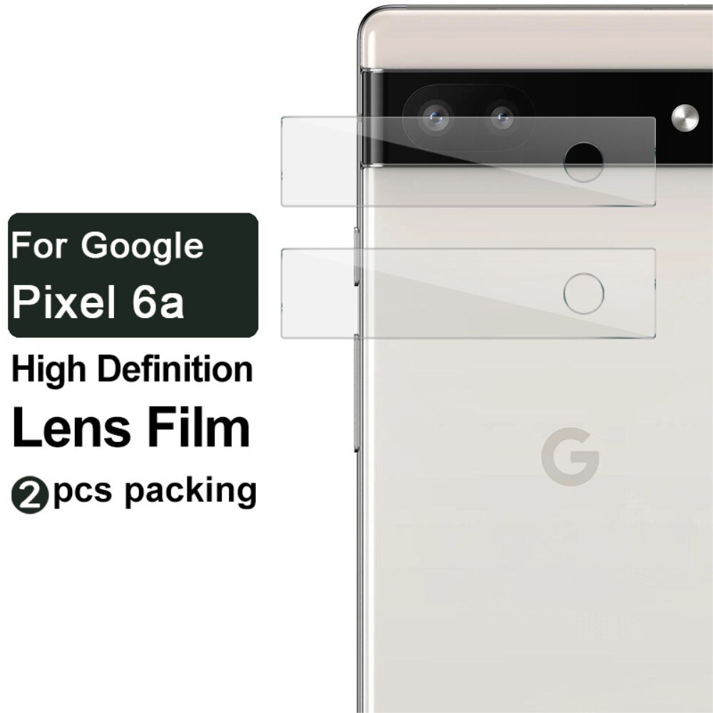 Google Pixel 6a Gehard Glas Camera Protector (2-pack)