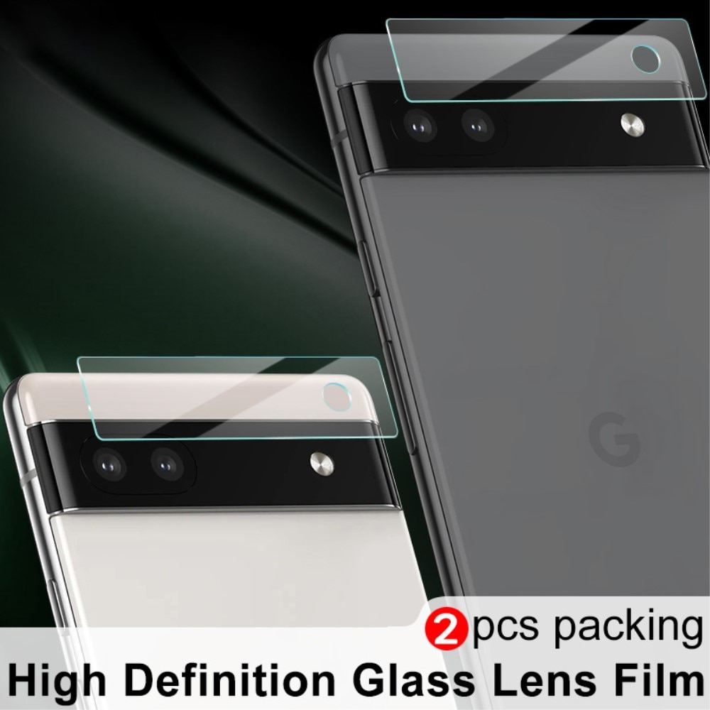 Google Pixel 6a Gehard Glas Camera Protector (2-pack)