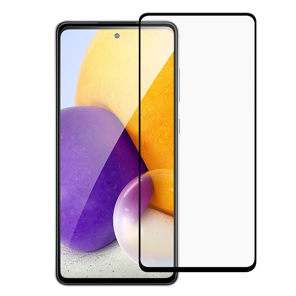 Samsung Galaxy A73 5G Full-cover Gehard Glas Zwart