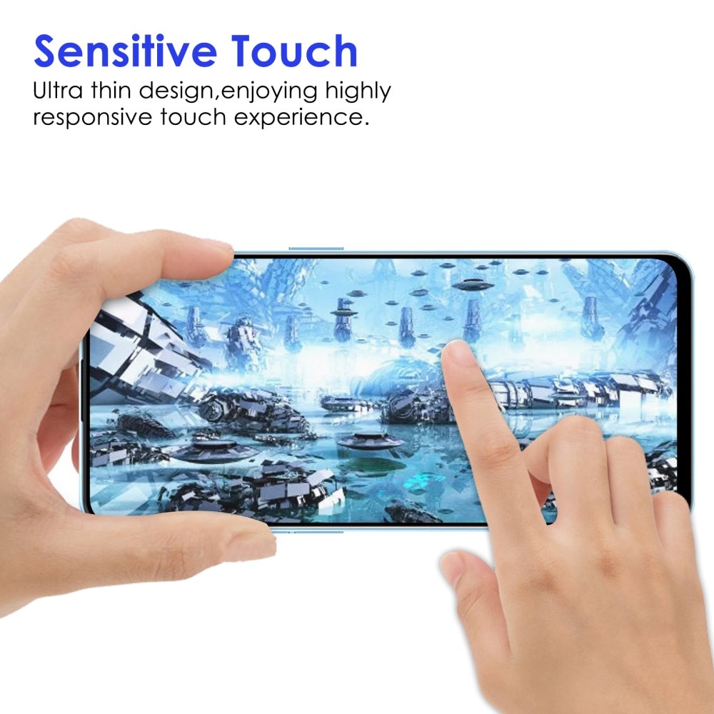 Samsung Galaxy A53 Full-cover Gehard Glas Zwart