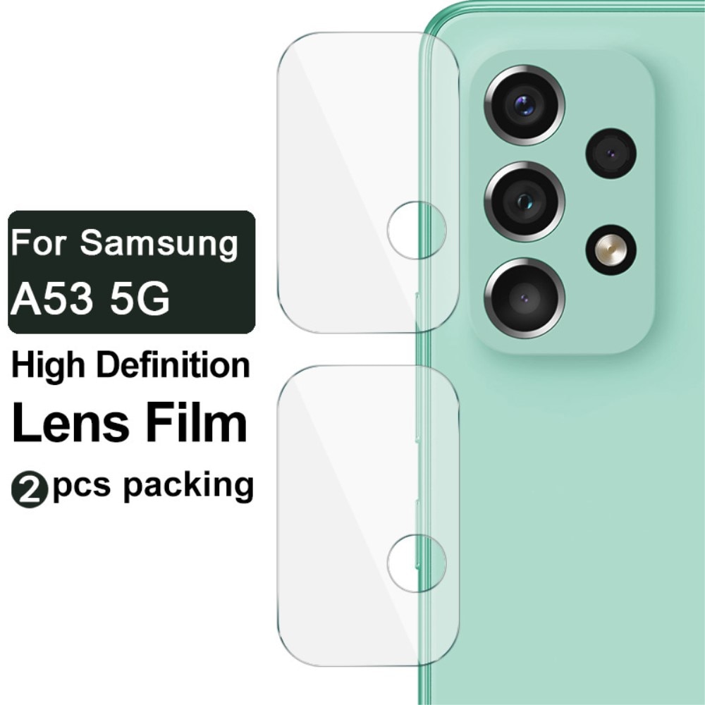 2-pack Gehard Glas Camera Protector Samsung Galaxy A33/A53/A73