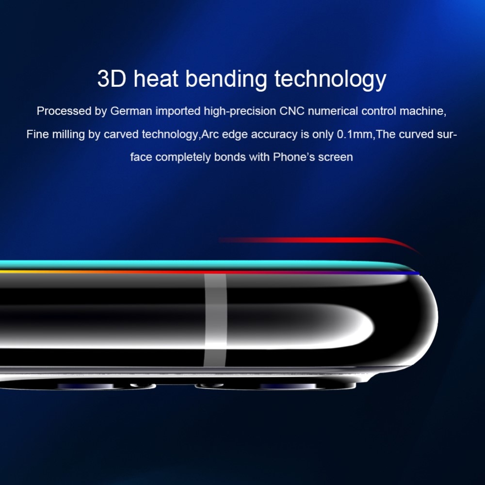 Amazing CP+MAX Gehard Glas Screenprotector Samsung Galaxy S22 Ultra Zwart