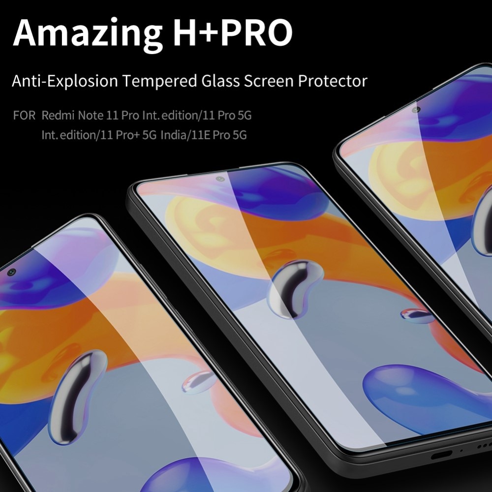 Amazing H+PRO Screenprotector Gehard Glas Xiaomi Redmi Note 11 Pro